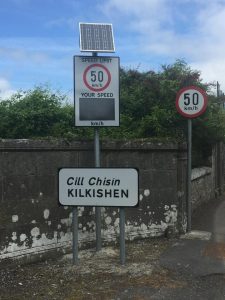 kilkishen village speed signs