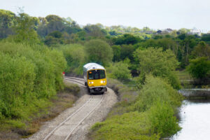 ballycar railway line train 28-04-20 3