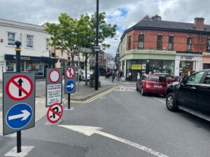 pedestrianisation ennis o'connell st abbey st 1