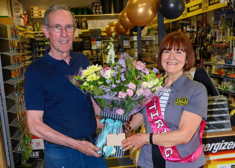 Maloney Hardware extend warm congratulations to Mary marking her ...