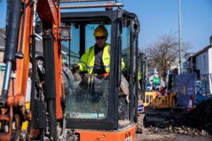 road works irish water uisce éireann