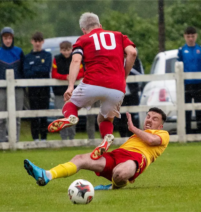 avenue utd vs newmarket celtic 25-05-24 eoin hayes jamie roche 2