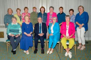 Front Row L to R Maureen Kelly Margaret O;Toole Michael Brennan Mary Mc Mahon Elleece Fitzgibbon