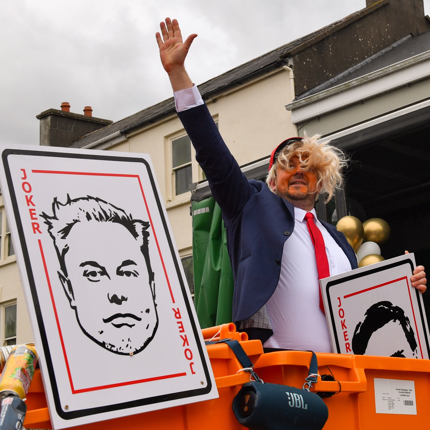 kilrush st patricks day parade 17-03-25 elon musk joker 1