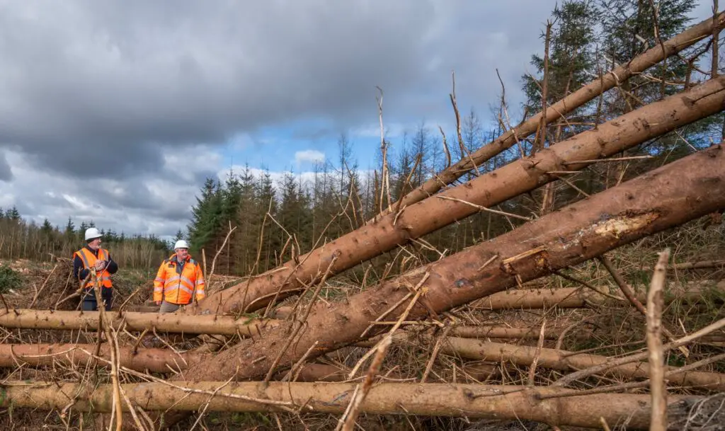 timber trees felling forest 12-03-25 joe killeen dave whelan 1